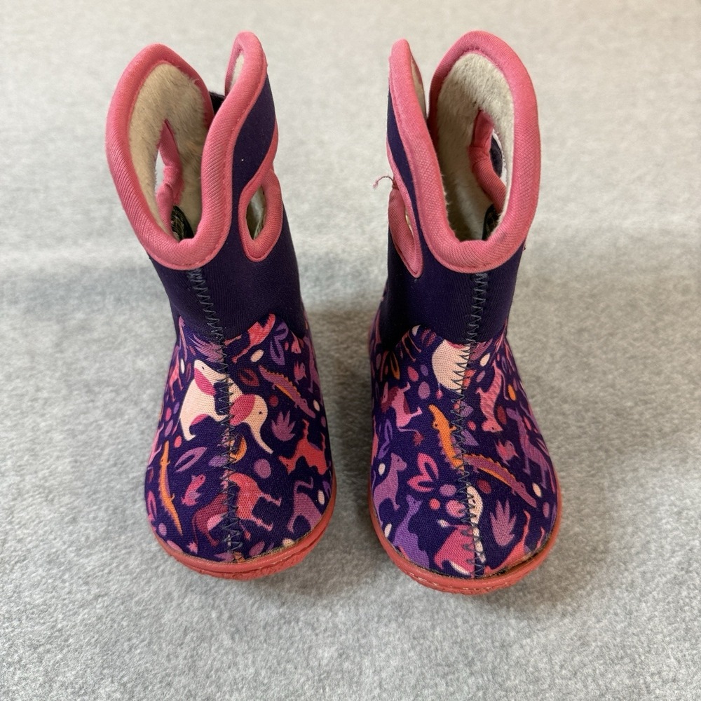 Bogs Baby Bogs Zoo Waterproof Winter Boots Toddler Girls Size 4 Insulated Pink